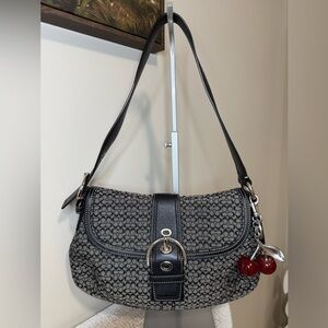 SOLD - Medium Signature C Coach SoHo Bag